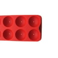 thumbnail image 2 of 2Pc Round Silicone Whiskey Ice Ball Mold Press Freezer Tray Bourbon Cannonball Sphere Maker, 2 of 7