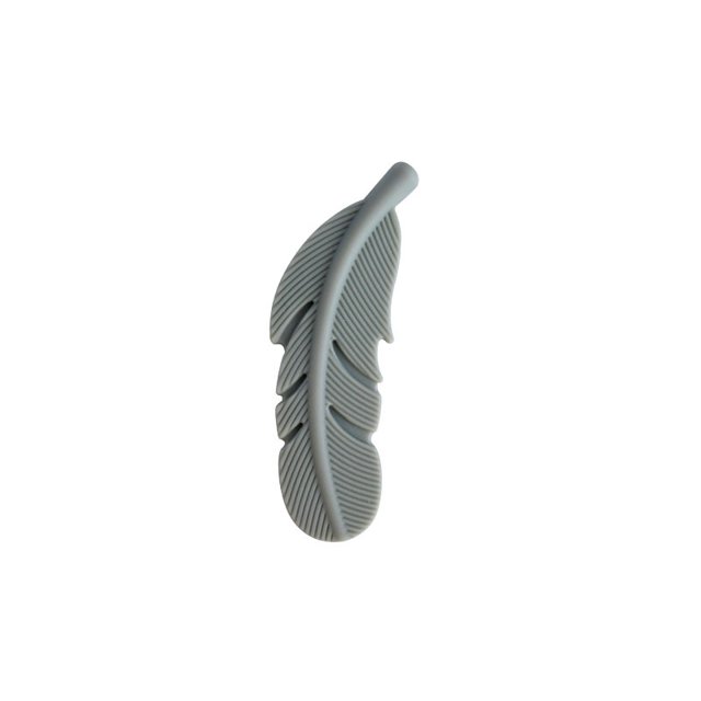 Collar sensorial para masticar para niños, collares de silicona para masticar para niños y niñas, reduce la dentición, el llanto y la inquietud para el autismo, TDAH, gris claro sincero electrónico