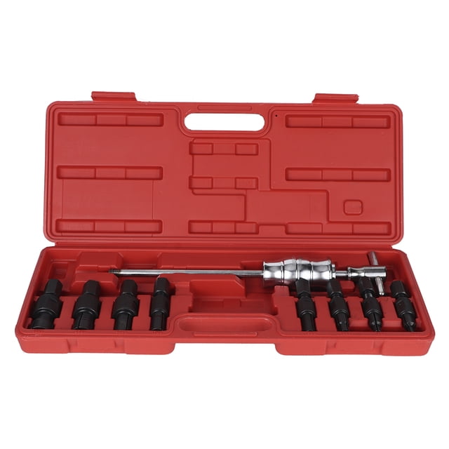 Blind Bearing Puller, 15.35in T-handle Slide Hammer Shaft Pilot Bearing Removal Tool For Car For Motorcycle