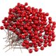 thumbnail image 1 of 200 Pcs Holly Berries Artificial Berries For Christmas Wreath Decorations Wreath Making Supplies Pa, 1 of 5