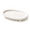 White, variant on SHUBOZY Modern Oval Decorative Tray – Textured Matte Finish with Raised Legs, 10” x 6.5” x 1.5” Vanity Tray for Bathroom, Coffee Table, Jewelry & Candle Display(White)