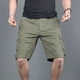 thumbnail image 4 of Mens Pantalones Casuales Moda Cómodo Bolsillo Sólido Cintura Cordón Pantalones Cortos Regulares, Pantalones Cortos de Verano Ligeros, 4 of 4