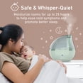 thumbnail image 2 of Pure Enrichment PureBaby Ultrasonic Cool Mist Humidifier & Soft Glow Night Light, Whisper-Quiet and Ideal for Baby Nurseries & Kids Bedrooms to Relieve Congestion, Colds, & Coughs (Whisper Green), 2 of 8
