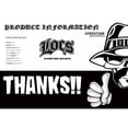 thumbnail image 4 of Locs 2 Pack Deal Hardcore Fashion HipHop Black Lowrider Designer Shades Sunglasses 9035BK, 4 of 4