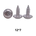 thumbnail image 3 of QualitChoice 50 Pieces Self Tapping Screw Universal Stainless Steel Screws Bolts Nut Fastener Professional Repairing Accessory, 3 of 6
