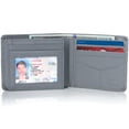 thumbnail image 3 of Alpine Swiss RFID Mens Wallet Deluxe Capacity Hybrid Bifold Flipout ID Window, 3 of 6