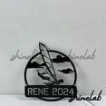 thumbnail image 2 of Shinelab Land Windsurfing Metal Sign LED Wall Art, Custom Windsurfing Nature Wall Decor 11373, 2 of 3