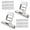 D, variant on OIUR Mini Foldable Desktop Mop Portable Small Cleaning Mop Wet Dry Cleaning System Squeeze Lift Technology Office Mop