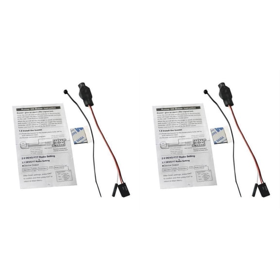 HobbyFlip Walkera Buzzer Alarm Lost Signal Runner 250-Z-31 Compatible with Walkera Runner 250 Advanced 2 Pack