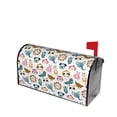 thumbnail image 2 of Bingfone Cartoon Animals Magnetic Mailbox Cover Standard Size for Garden Yard Outdoor Decorations-25.5x21 in, 2 of 7