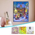 thumbnail image 1 of Holiday Ornaments 5d Diy Snow Christmas Diamond Painting Kit Home Decoration Frameless N07959, 1 of 4
