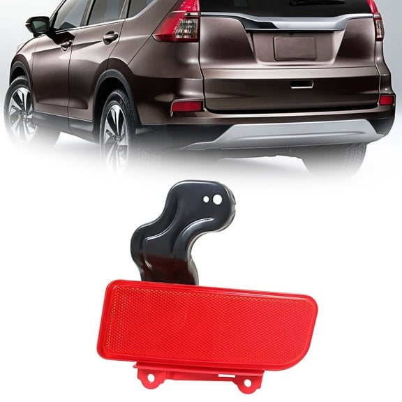 labwork Rear Bumper Reflector Light Replacement for Honda CR-V 2015 2016 Driver Side HO1184108 33555-T1W-A01