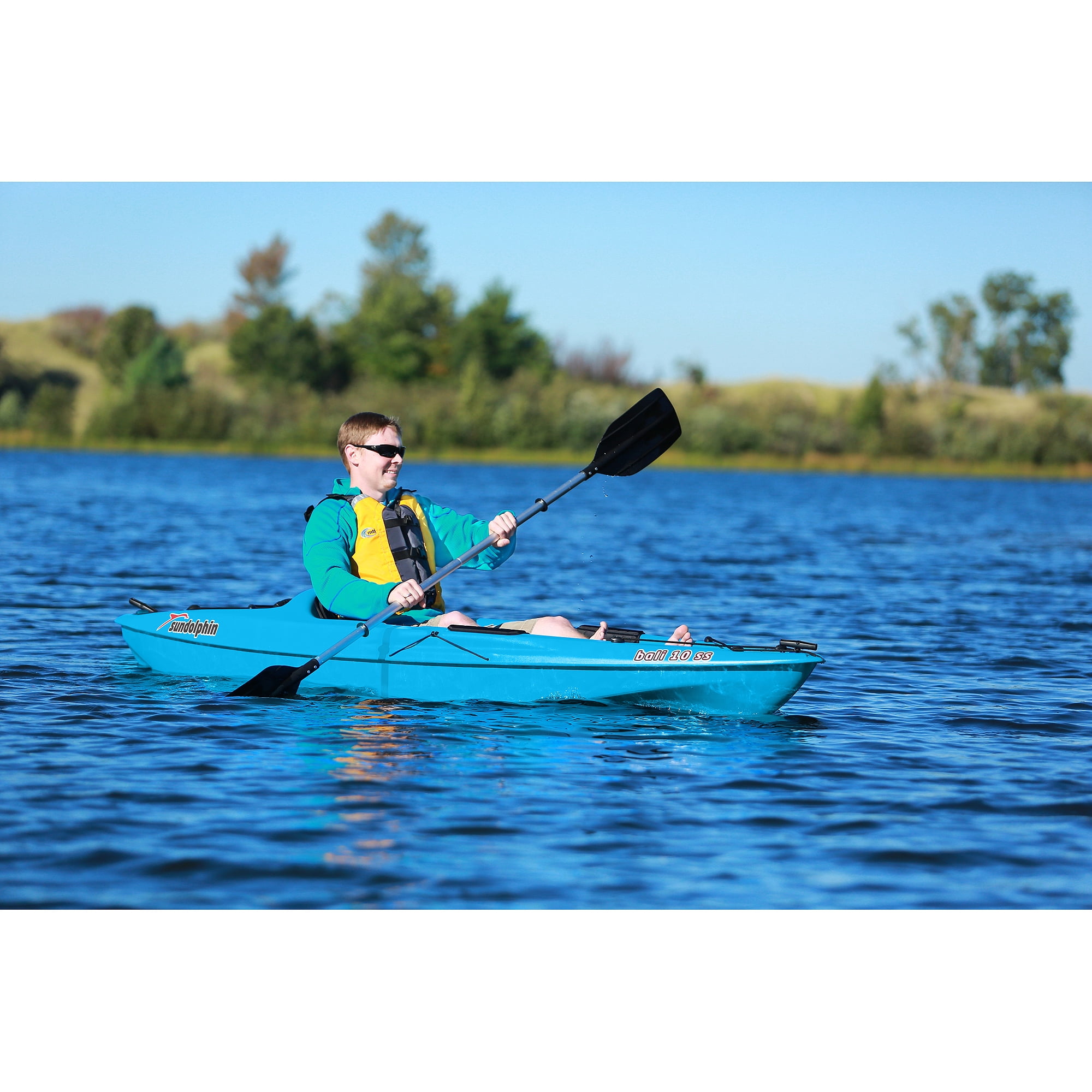 Sun Dolphin Bali 10' SitOn Kayak, Tangerine Orange eBay