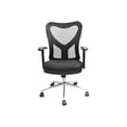 thumbnail image 1 of High Back Mesh Office Chair With Chrome Base. Color: Black, 1 of 6