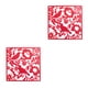 thumbnail image 3 of Billuyoard Panel de pantallas divisorias colgantes de 4 piezas, elegante, ligero y fácil de montar, tabla multifuncional de pájaros rojos Gráfico del pájaro rojo 2Conjunto, 3 of 6