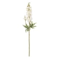 thumbnail image 1 of Vickerman 33" Artificial White Larkspur Spray. 3 Stems In A Bag., 1 of 1