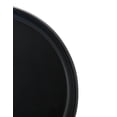 thumbnail image 4 of Juego 2 Platos Botaneros Galerias El Triunfo De Melamina Negro Liso Hondo 28cm, 4 of 5