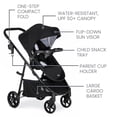 thumbnail image 3 of Britax Willow Brook Baby Travel System, Infant Car Seat and Stroller Combo with Aspen Base, ClickTight Technology, RightSize System and 4 Ways to Stroll, Onyx Glacier, 3 of 5