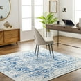 thumbnail image 5 of Mark&Day Area Rugs, 3x10 Amelia Traditional Navy Runner Area Rug, Blue Grey Beige Carpet for Hallway, Kitchen, Bedroom or Living Room (2'7" x 10'3" Runner), 5 of 8