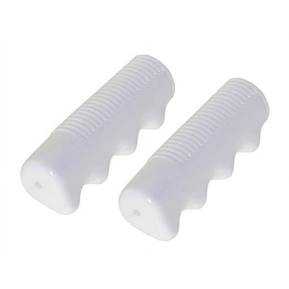 bike LOWRIDER GRIPS 7/8 LONG 95MM WHITE.bicycle GRIPS