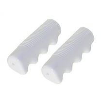 bike LOWRIDER GRIPS 7/8 LONG 95MM WHITE.bicycle GRIPS