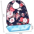 thumbnail image 3 of Baberos premium para adultos: baberos para adultos, hombres y mujeres; Paño para comer para personas mayores y discapacitados, ajustable, protectores de ropa con babero, 3 of 5