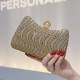thumbnail image 3 of Luxury Full  Evening Bag for Women Customized Handbag Versatile Crossbody  Clutch Bag for Weddings Banquets, 3 of 6