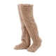 thumbnail image 2 of Calcetines Por Encima de La para Mujer, Medias Peludas para Dormir en Casa, Cálidas, Súper Suaves, hasta El Muslo, para El Hogar Y La 90cm Salvador  Calcetines largos y peludos, 2 of 10