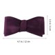 thumbnail image 2 of EXHUMKY 2Ud Pajaritas Sólidas Para En Morado Clásica Para Formal, 2 of 7