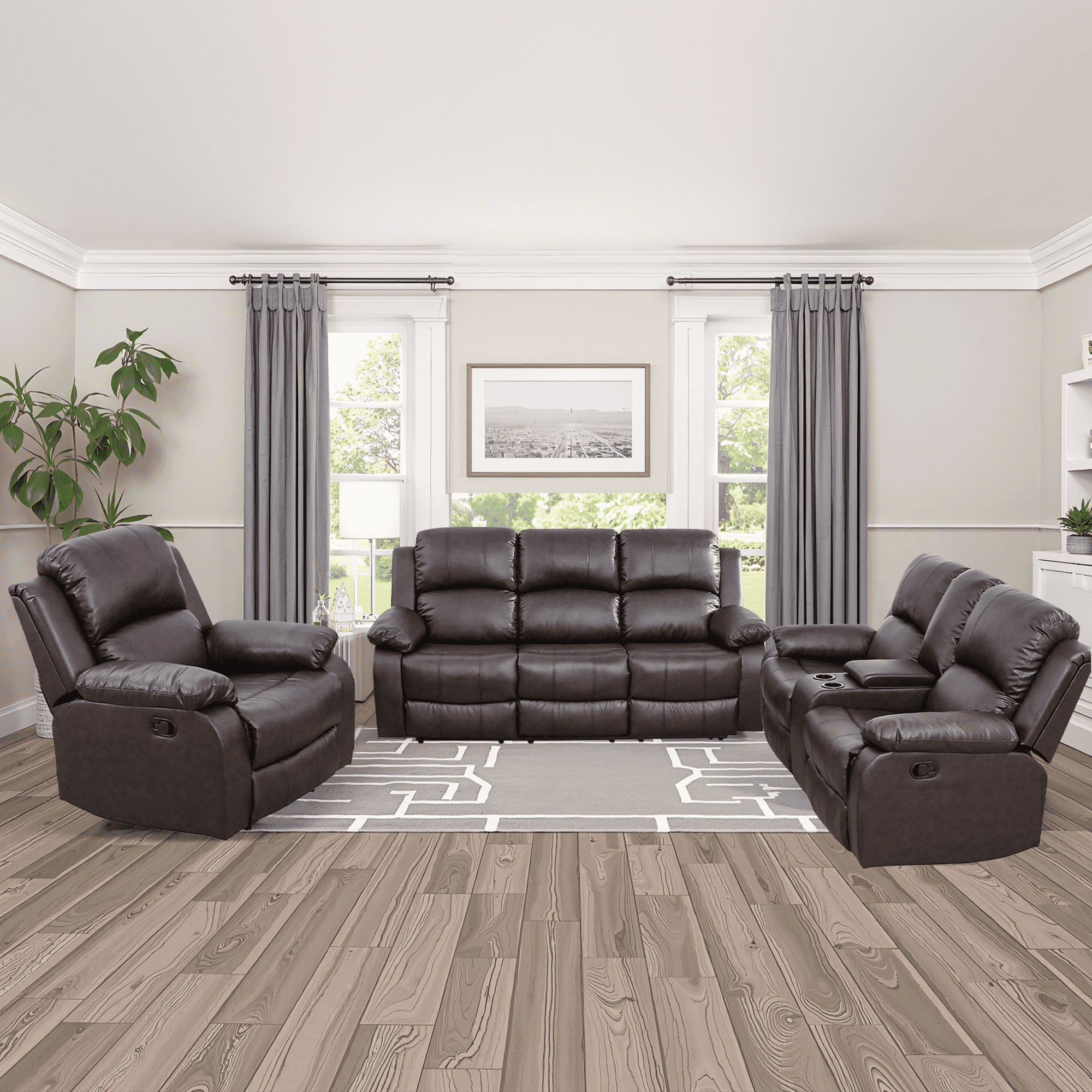 MAYEERTY Modern Adult Business Function Sofa for Living Room