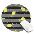 thumbnail image 2 of Disketp Lemon Small Mouse Pad 7.9x7.9 Inches,Washable Round Mousepad For Office Laptop Computer,Non-Slip Rubber Base Mouse Pads For Wireless Mouse, 2 of 9