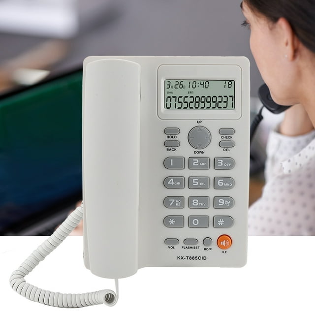 KX-T885 Two Way Power Adapter Hands-free Calling Home Telephone, Hotel Telephone, For Office