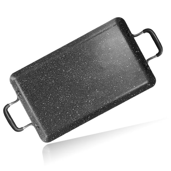 Alpine Cuisine 19" Rectangular Non-Stick Aluminum Griddle Pan