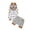 White, variant on LMLYSoH Newborn Baby Summer Clothes Set Sleeveless Print Hooded Vest Drawstring Stripe Shorts Boys Girls 2Pcs Cute Outfits 0-24M