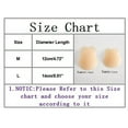 thumbnail image 2 of Riforla Sticky Pasties Nipple Covers Silicone Strapless Bras Women Petals Womens Bras Clear M, 2 of 3