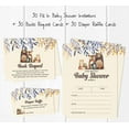 thumbnail image 3 of Inkdotpot Set Of 30Jungle Animals Baby Shower Invitations-Diaper Raffle Tickets And Baby Shower Book Request Cards Gender Neutral Invites Its A Boy Its A Girl, 3 of 8