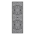 thumbnail image 2 of Unique Loom Outdoor Traditional Collection Area Rug - Deco (2' x 6' 1" Runner Black and White), 2 of 6