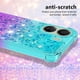 thumbnail image 3 of Funda para Xiaomi Redmi 13C 4G Transparente con Brillos Carcasa Protectora Antigolpes con Glitter Brillante, 3 of 5