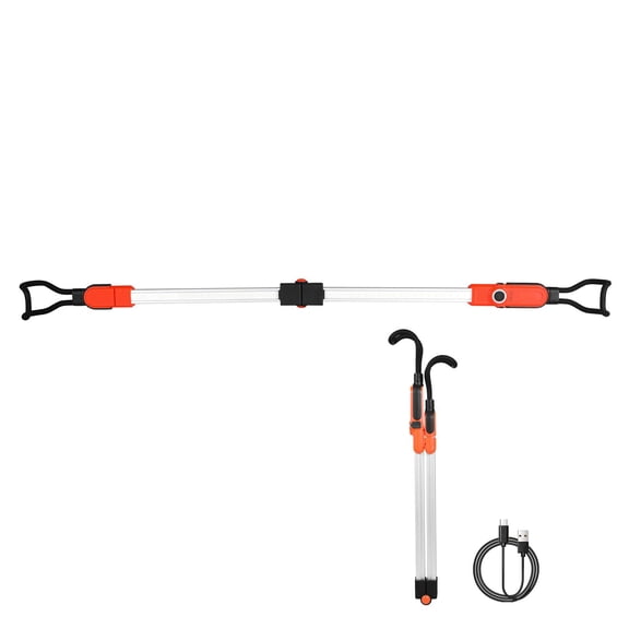 Portable 2300LM LED Work Light, Rechargeable 6000mAh Cordless Underhood Light with Hooks for Auto Repair, Garage, Emergency, and Home Use