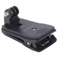 thumbnail image 1 of Para accesorios Go Pro, mochila de 360 grados, clip de liberación rápida para sombrero, soporte de abrazadera rápida para HERO5, HERO4, Session, HERO 5, 4, 3+, 3, 1 of 4
