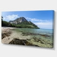 thumbnail image 2 of Koh Mook Coast Line - Modern Seashore Canvas Wall Art, 2 of 4