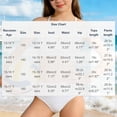 thumbnail image 2 of Ultrave Girls Bikini Swimsuit Spaghetti Strap Criss Cross Tank Top with Cover Up for 13-17Y, 2 of 8