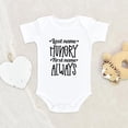 thumbnail image 2 of Newbabywishes - Funny Hungry Always Names Baby Clothes for Boys and Girls - Funny Baby Clothing, 2 of 4