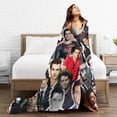 thumbnail image 6 of Henry Cavill Blanket Soft and Comfortable Warm Fleece Throw Blankets Carpet Rug Decoration Gift for Decor Room Dormitory Picnic Yoga Sofa Camping Travel All Season, 6 of 6