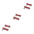 thumbnail image 4 of Vogacara Pack de 2 1/28 coches de control remoto mejora de la junta de dirección barra de enlace rojo Type1 NO1 Vogacara CBP208151, 4 of 6