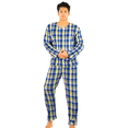 thumbnail image 1 of Pijama De Hombre Afelpada Pantalón Sudadera Tela Polar Suave, 1 of 5