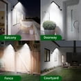 thumbnail image 4 of Super Bright Solar Street Lights, Upgraded 66000LM Ultra Bright Dusk to Dawn Motion Sensor Solar Lights with Remote Control, Security Wall Light Parking Lot Road Lamp for Garden Yard Patio, 4 of 6