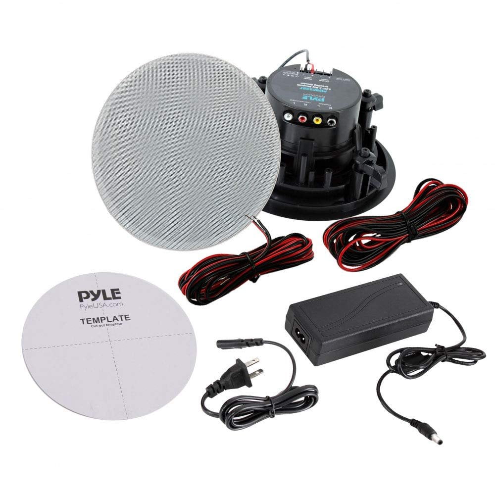 Pyle PWRC55BT Dual 240W In Wall/Ceiling Bluetooth Home Audio