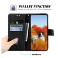 thumbnail image 3 of Allytech Wallet Case for Galaxy S22 Ultra 5G,Magnetic Snap Kickstand RFID Blocking Card Slot Folio PU Leather with TPU Shockproof Case with Hand Strap Case for Samsung Galaxy S22 Ultra 2022 6.8",Black, 3 of 6