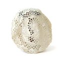 thumbnail image 1 of Abbraccia Gorra de pintora, crochet retro calado, lino transpirable, look veraniego para mujer, 1 of 6